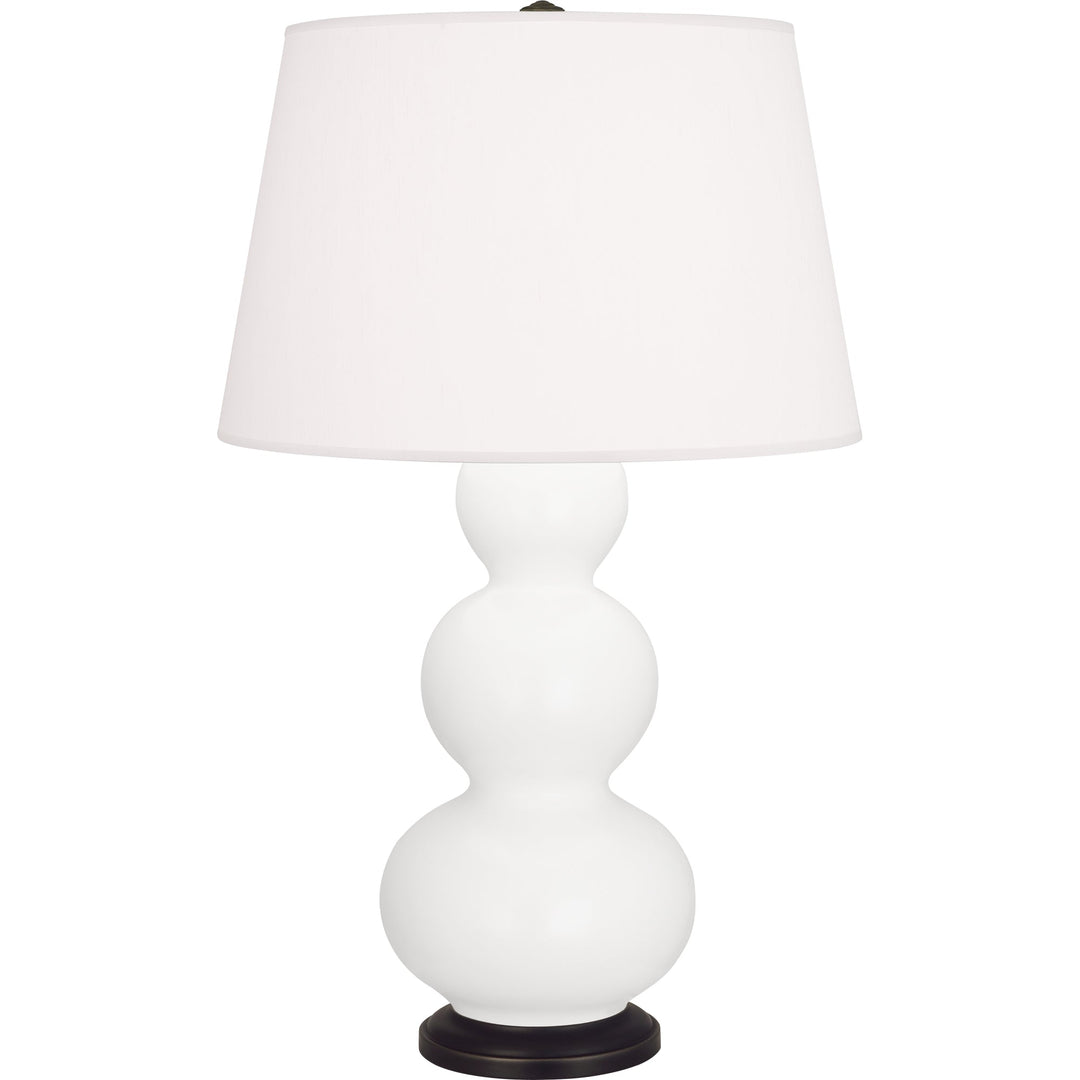 Matte Lily Triple Gourd Table Lamp-Style Number MLY41