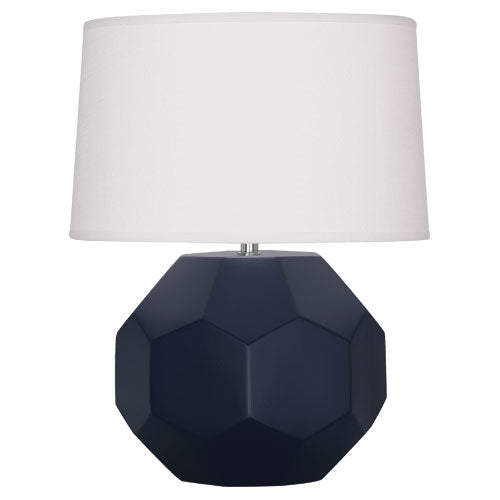 Matte Midnight Blue Franklin Table Lamp-Style Number MMB01