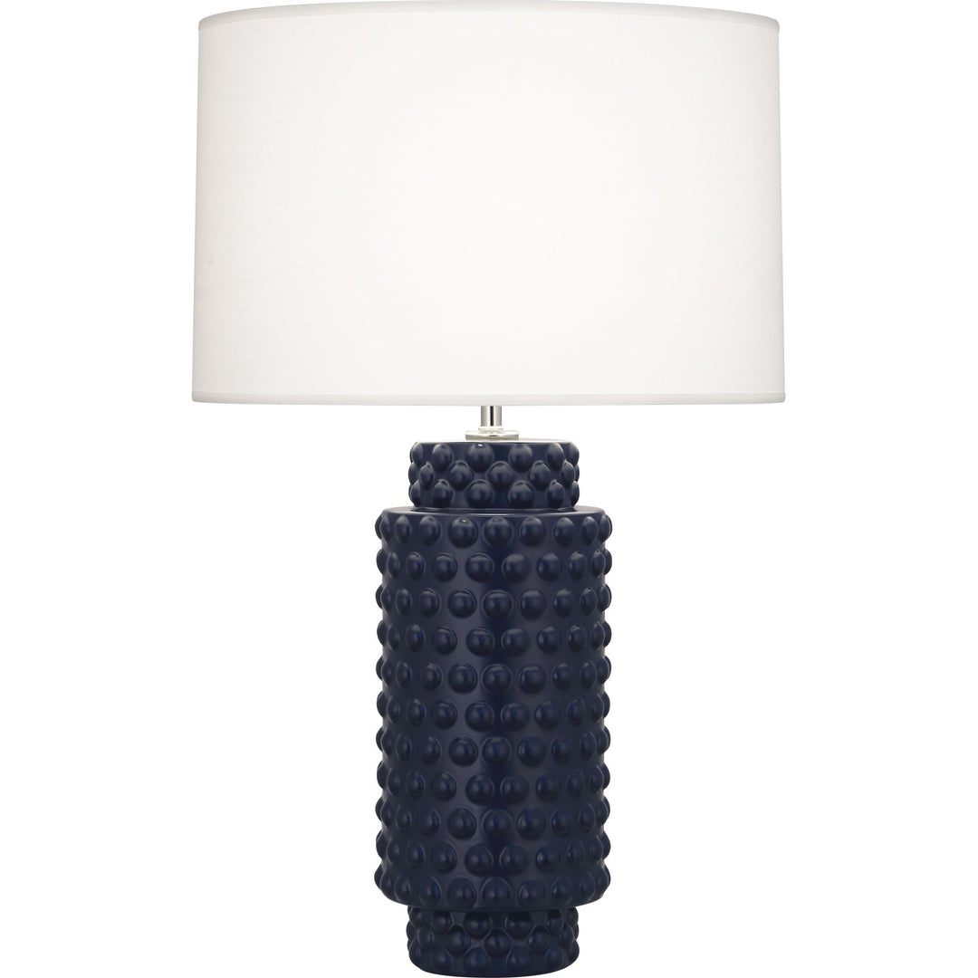 Matte Midnight Blue Dolly Table Lamp-Style Number MMB08