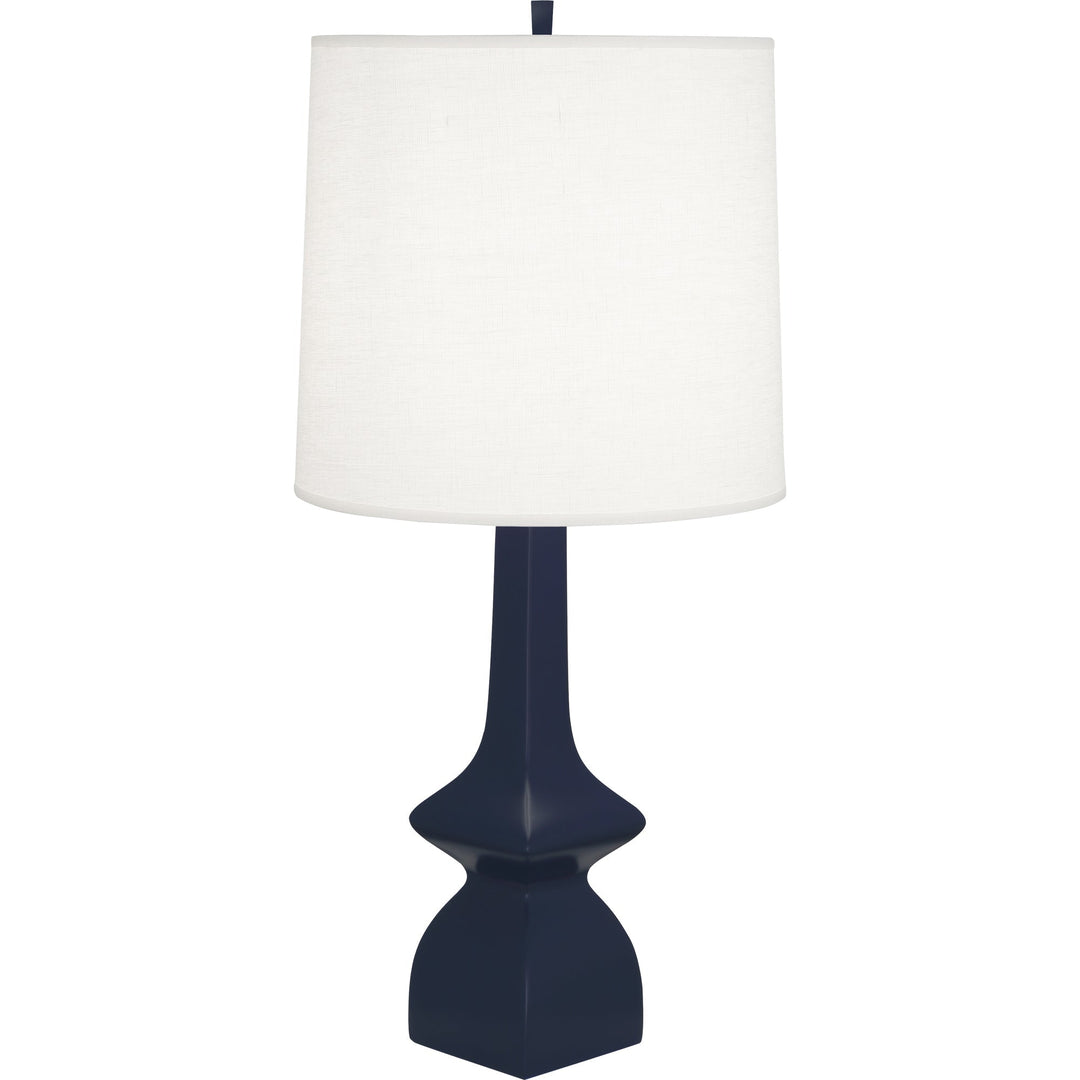 Matte Midnight Blue Jasmine Table Lamp-Style Number MMB10