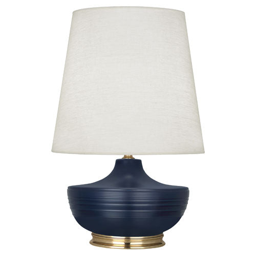 Matte Midnight Blue Michael Berman Nolan Table Lamp-Style Number MMB24