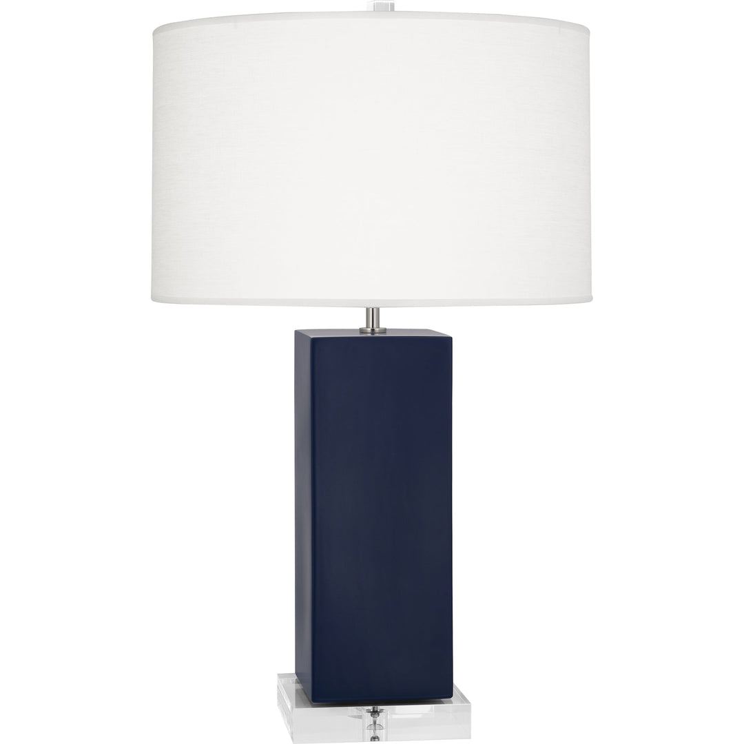 Matte Midnight Blue Harvey Table Lamp-Style Number MMB95