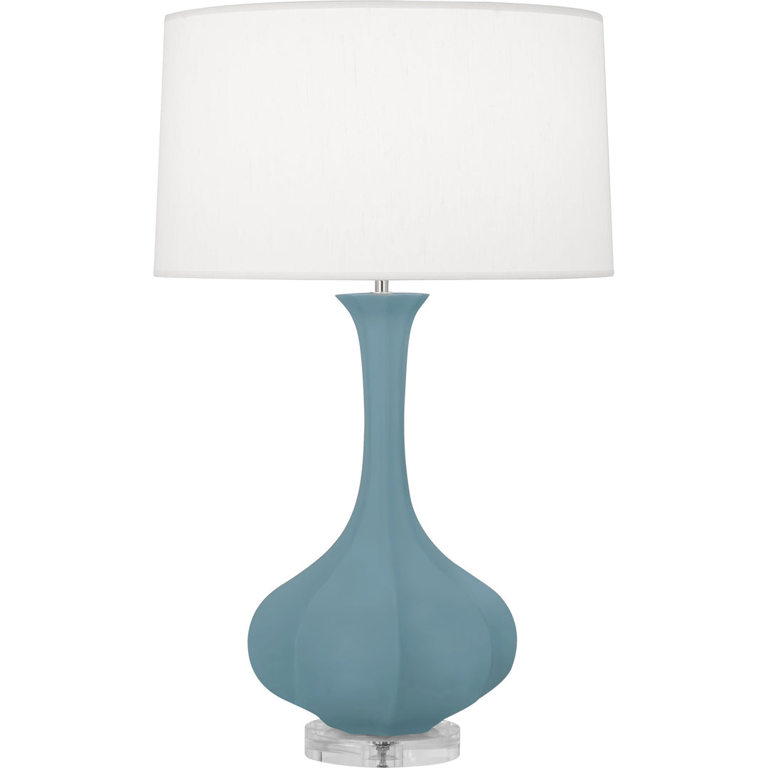 Matte Steel Blue Pike Table Lamp-Style Number MOB96