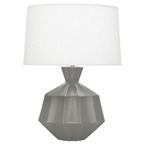 Matte Smoky Taupe Orion Table Lamp-Style Number MST17