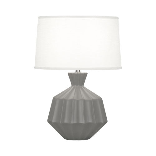 Matte Smoky Taupe Orion Table Lamp-Style Number MST18