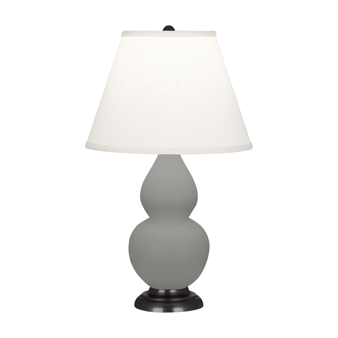 Matte Smoky Taupe Small Double Gourd Accent Lamp-Style Number MST51