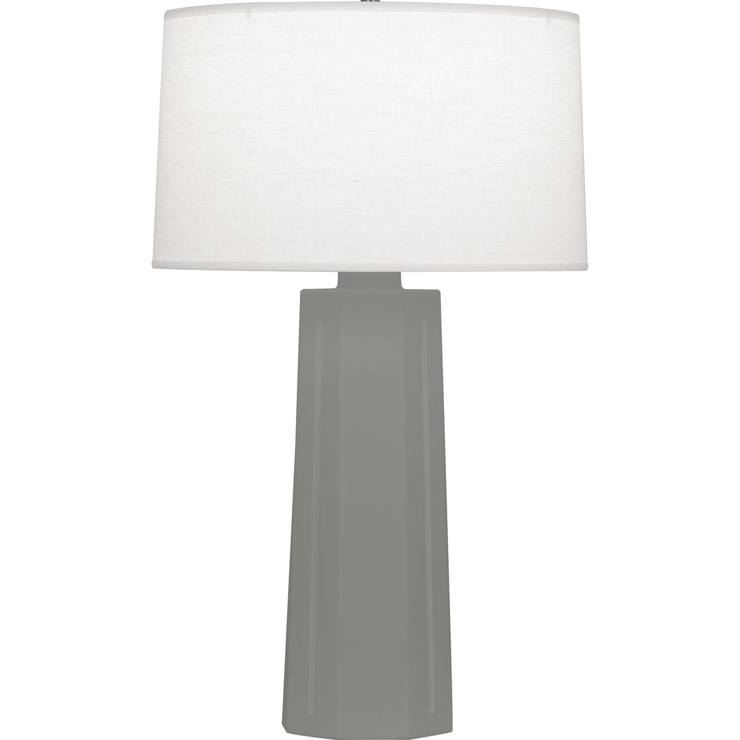 Matte Smoky Taupe Mason Table Lamp-Style Number MST60