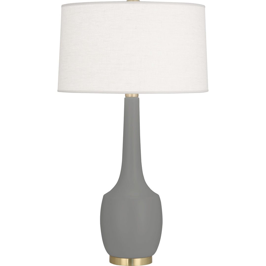 Matte Smoky Taupe Delilah Table Lamp-Style Number MST70