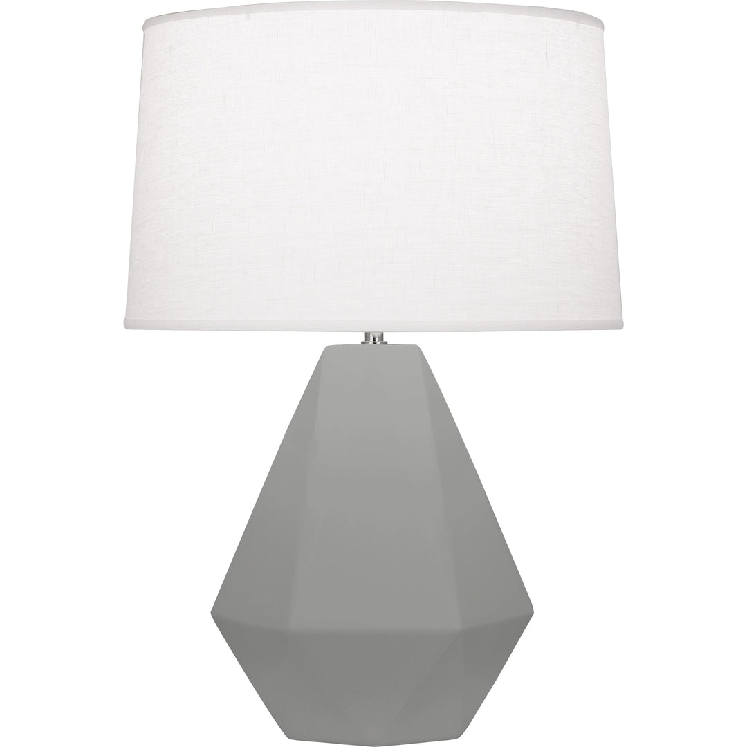 Matte Smoky Taupe Delta Table Lamp-Style Number MST97