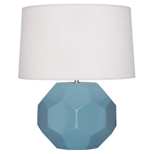 Steel Blue Franklin Table Lamp-Style Number OB01