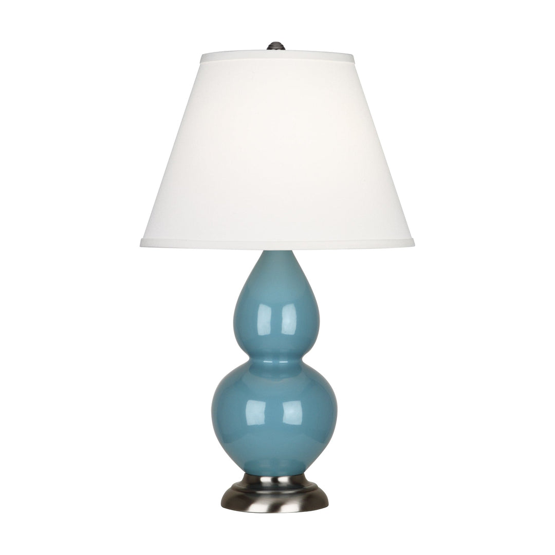 Steel Blue Small Double Gourd Accent Lamp-Style Number OB12X