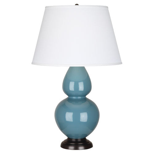 Steel Blue Double Gourd Table Lamp-Style Number OB21X