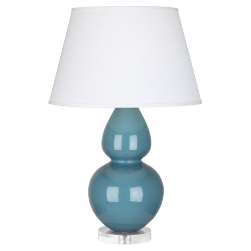 Steel Blue Double Gourd Table Lamp-Style Number OB23X