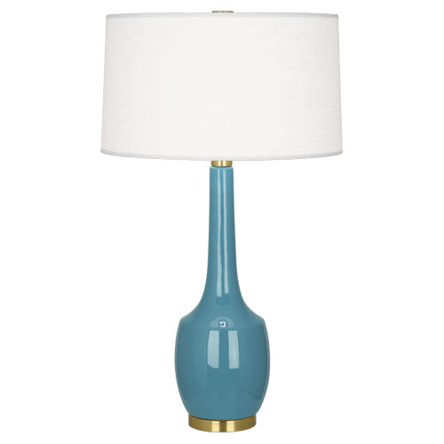 Steel Blue Delilah Table Lamp-Style Number OB701