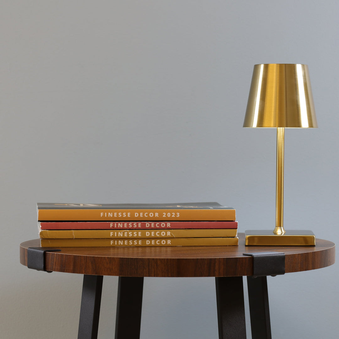 Beam Column Rechargeable Table Lamp // Gold