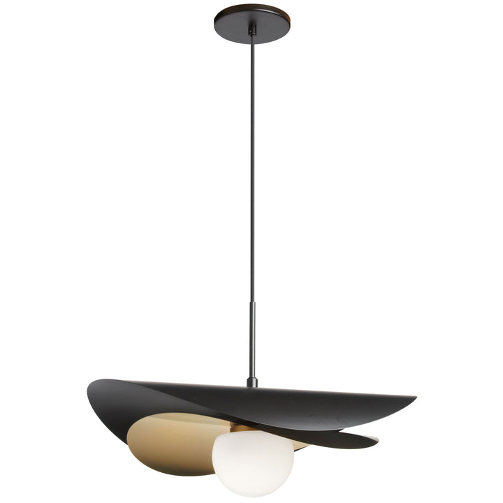 Dainolite 12W LED Paven Pendant Aged Brass