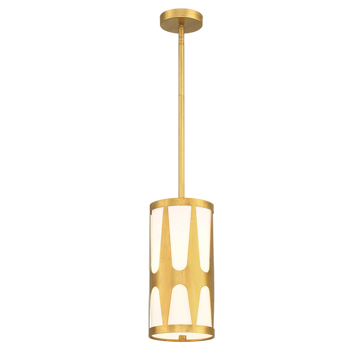 Royston 1 Light Antique Gold Mini Pendant