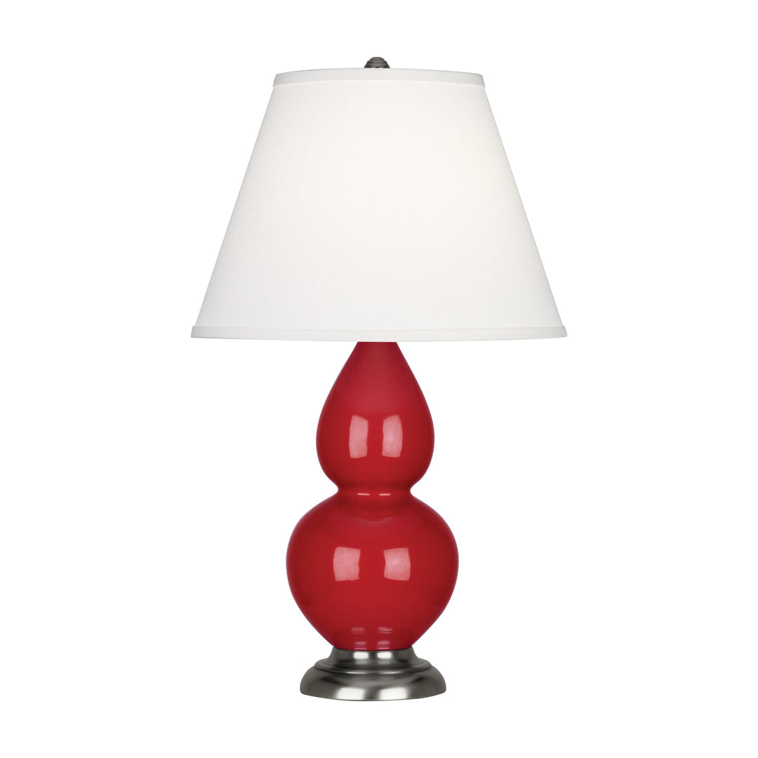 Ruby Red Small Double Gourd Accent Lamp-Style Number RR12X