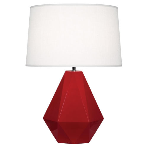 Ruby Red Delta Table Lamp-Style Number RR930