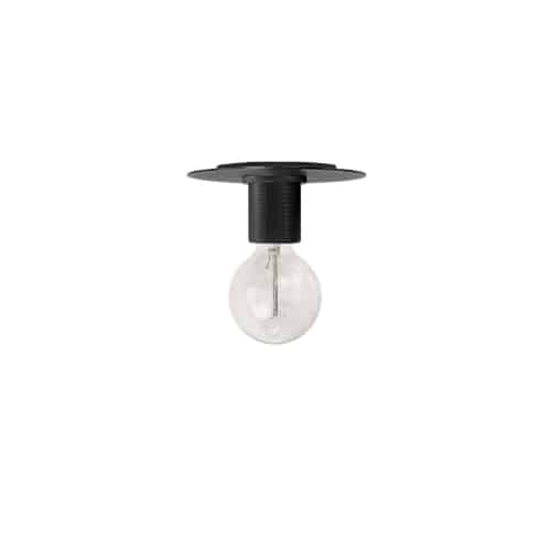 Dainolite 1 Light Incandescent Flush Mount, Aged Brass