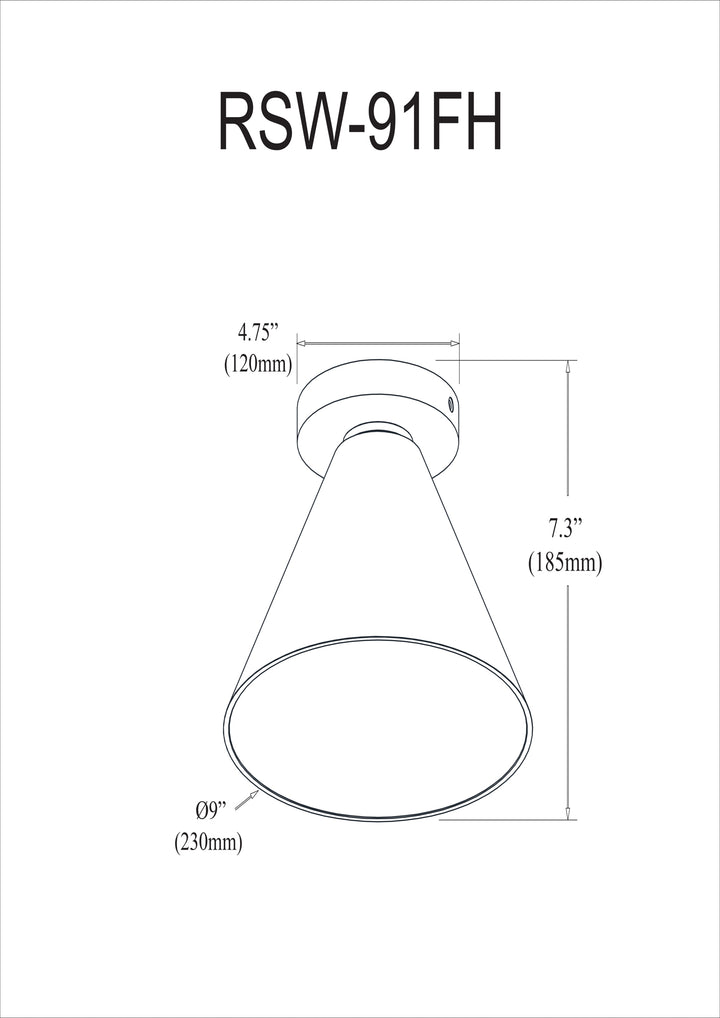 Dainolite 1 Light Incandescent Flush Mount, Satin Chrome with Clear Glass