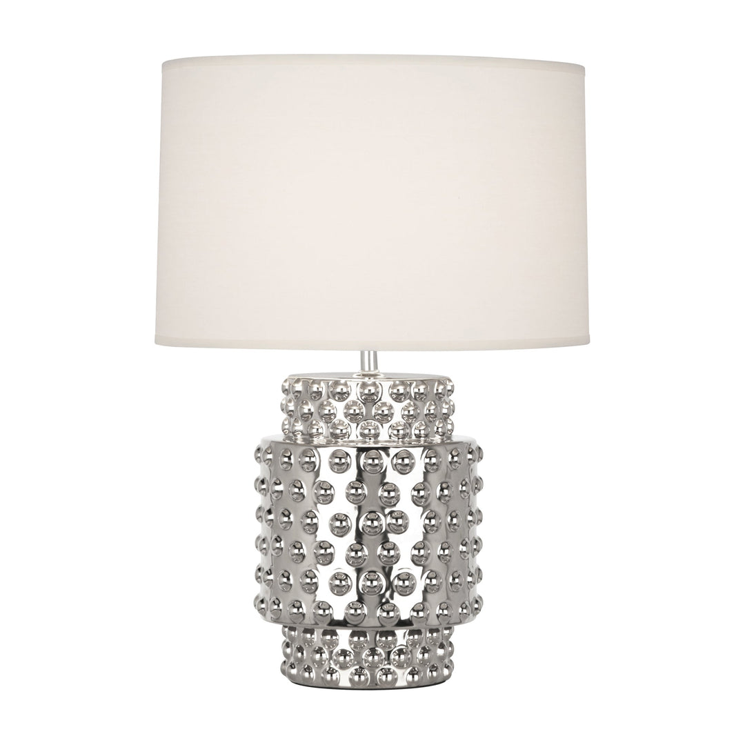 Nickel Metallic Glaze Dolly Accent Lamp-Style Number S801