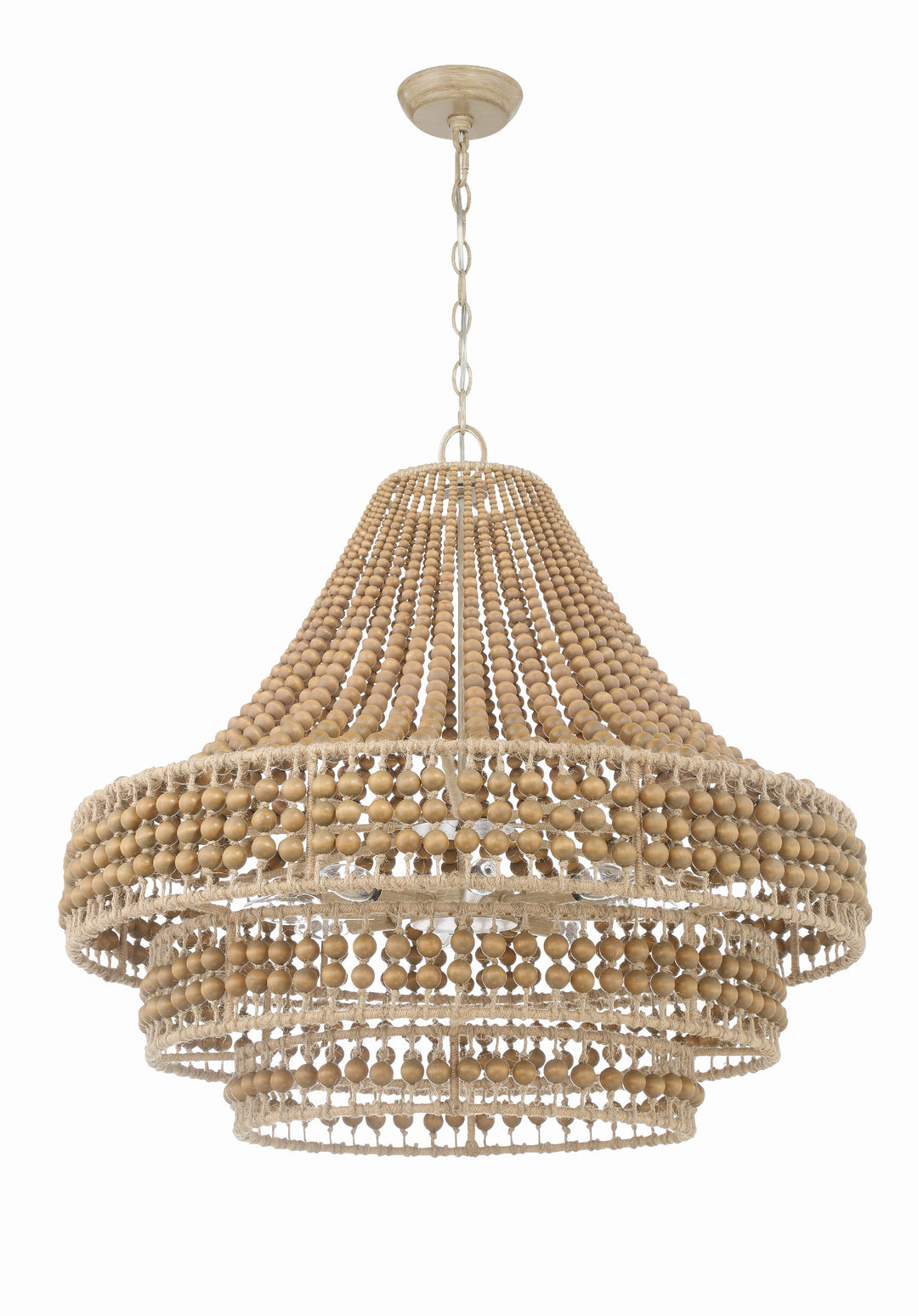 Crystorama Silas 8 Light Burnished Silver Chandelier