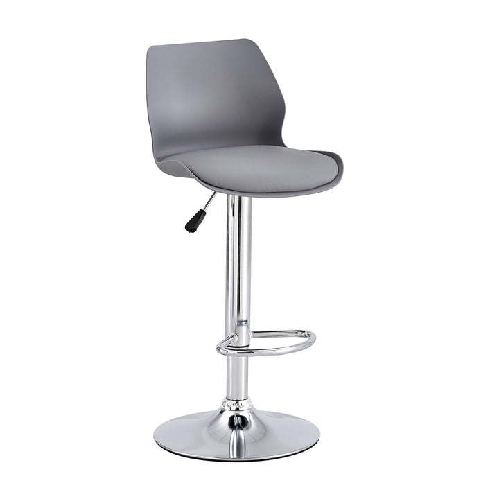 Finesse Decor Celestial Heights Adjustable - Set of Two Stools // Gray