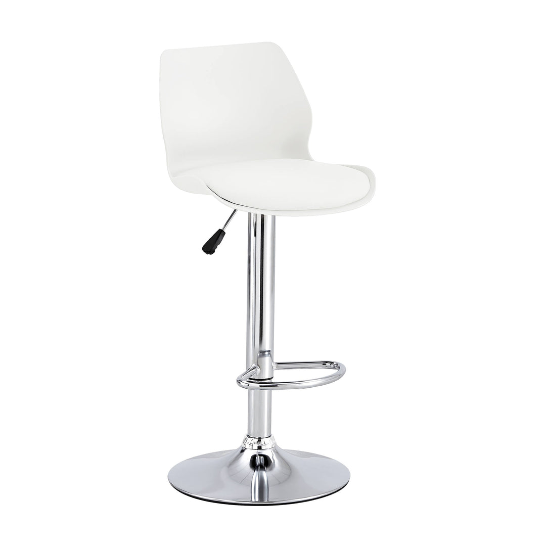 Finesse Decor Celestial Heights Adjustable - Set of Two Stools // White