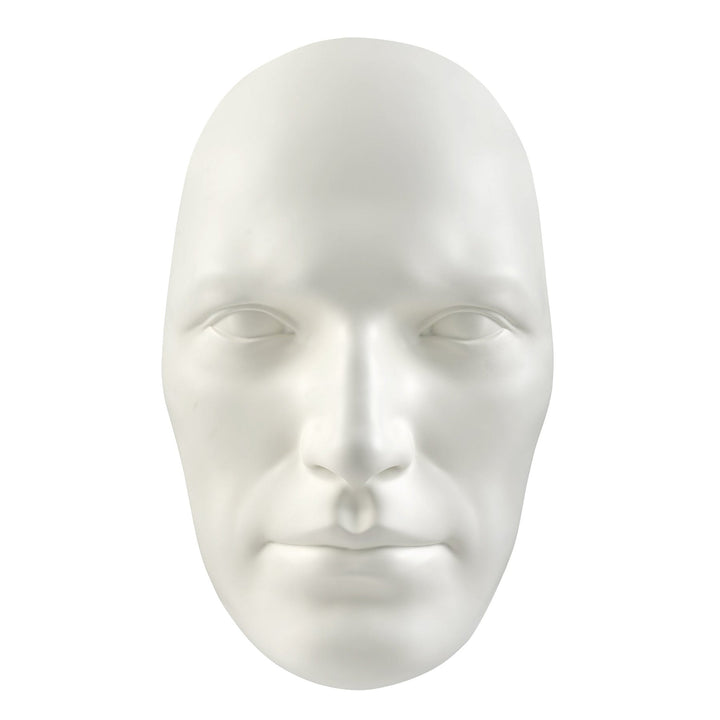 Sumerian Masculine Face // Matte White