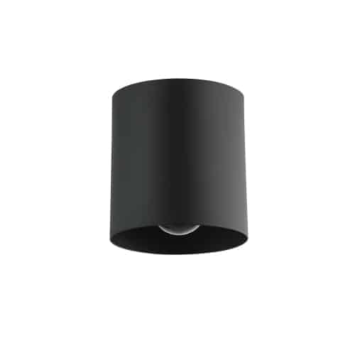 Dainolite 1 Light Aged Brass Flush Mount