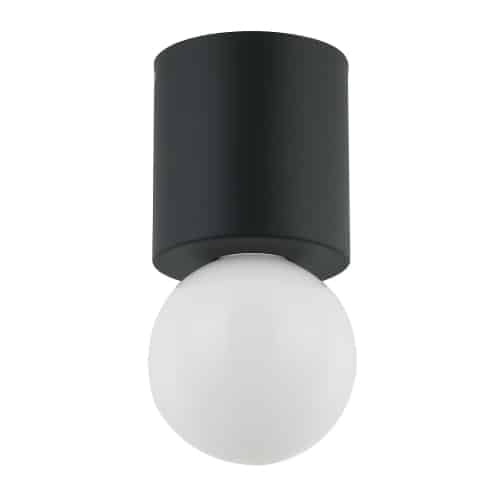 Dainolite 1 Light Aged Brass Flush Mount