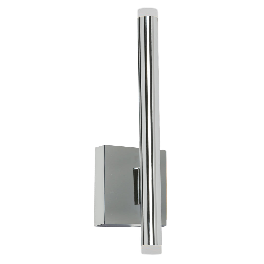 Dainolite 10W Wall Sconce, Aged Brass with White Acrylic Diffuser