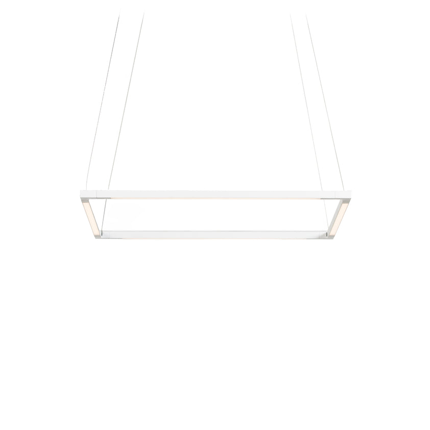 Z-Bar Pendant Small Square, 18"