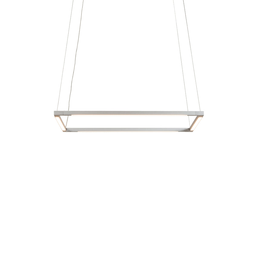 Z-Bar Pendant Small Square, 18"