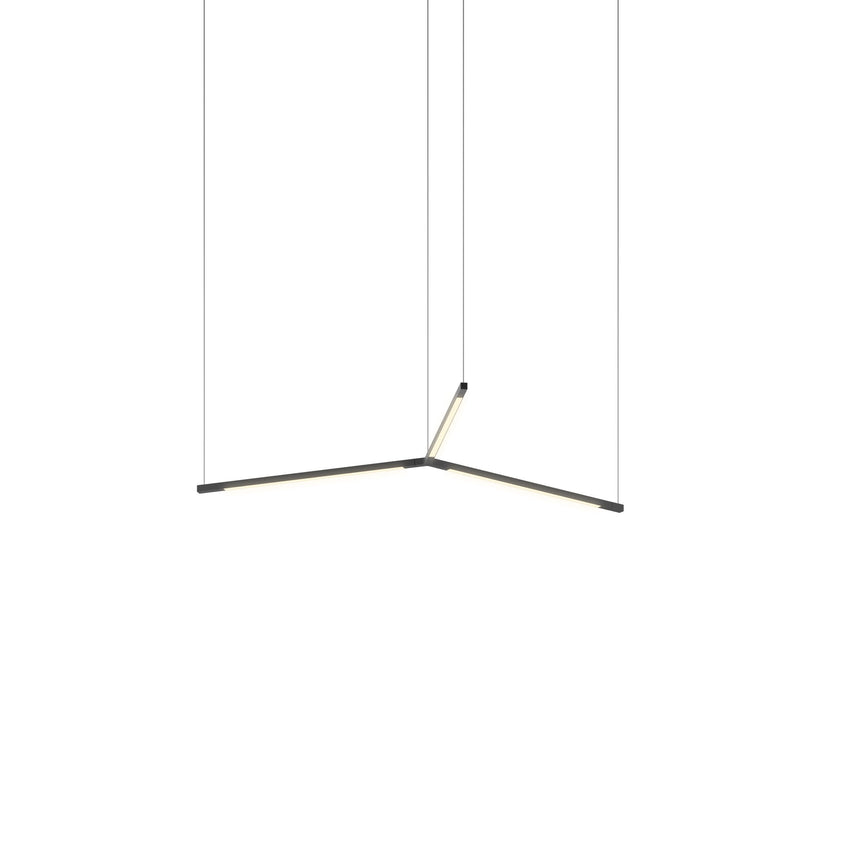 Z-Bar Pendant Small Trio, 16"