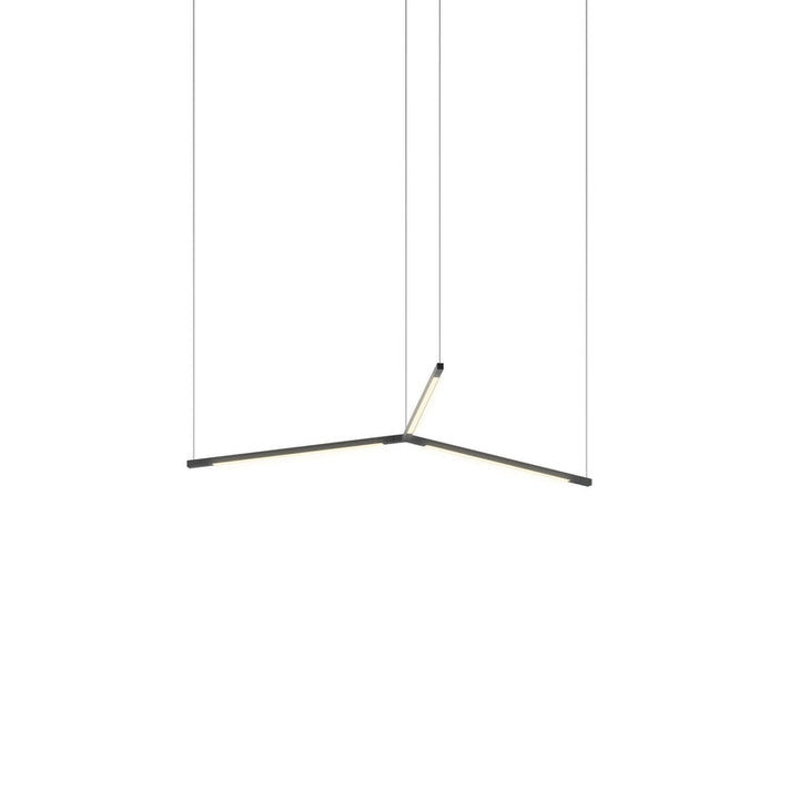 Z-Bar Pendant Small Trio, 16"