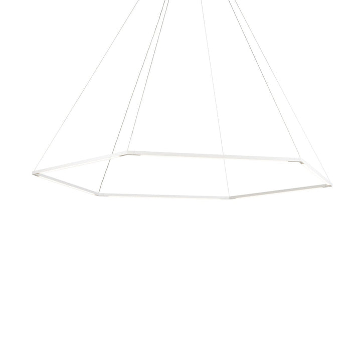 Z-Bar Pendant Medium Honeycomb, 52"x45"