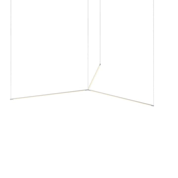 Z-Bar Pendant Medium Trio, 24"