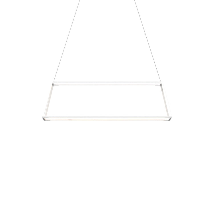 Z-Bar Pendant Rise Small Rectangle