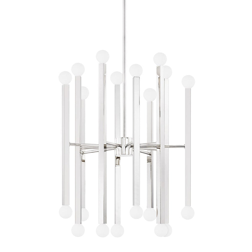 Dona Chandelier - Polished Nickel