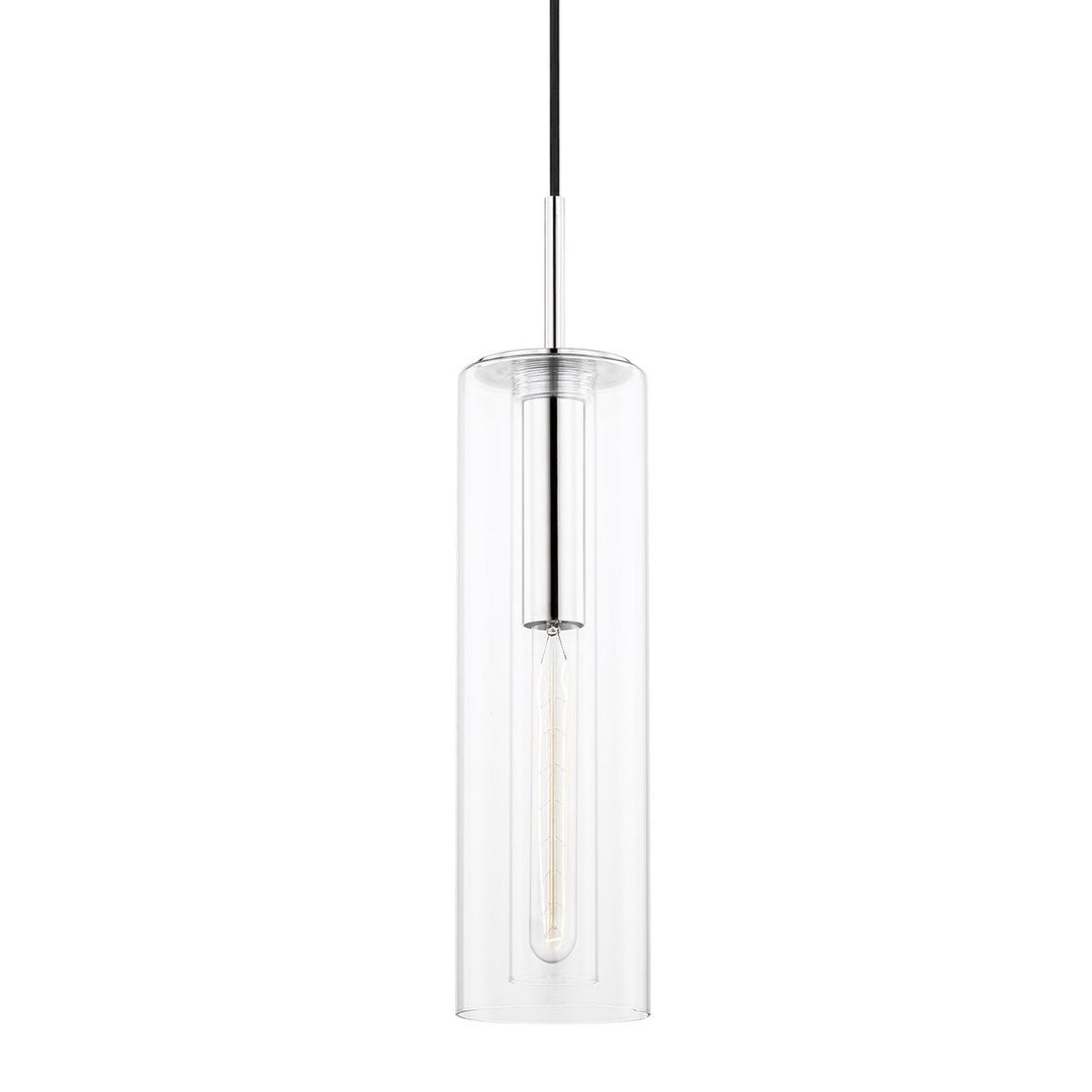 Belinda Pendant 18" - Polished Nickel