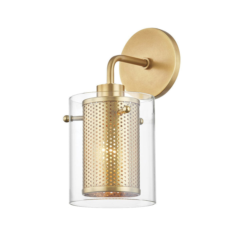 Elanor Wall Sconce - Aged Brass