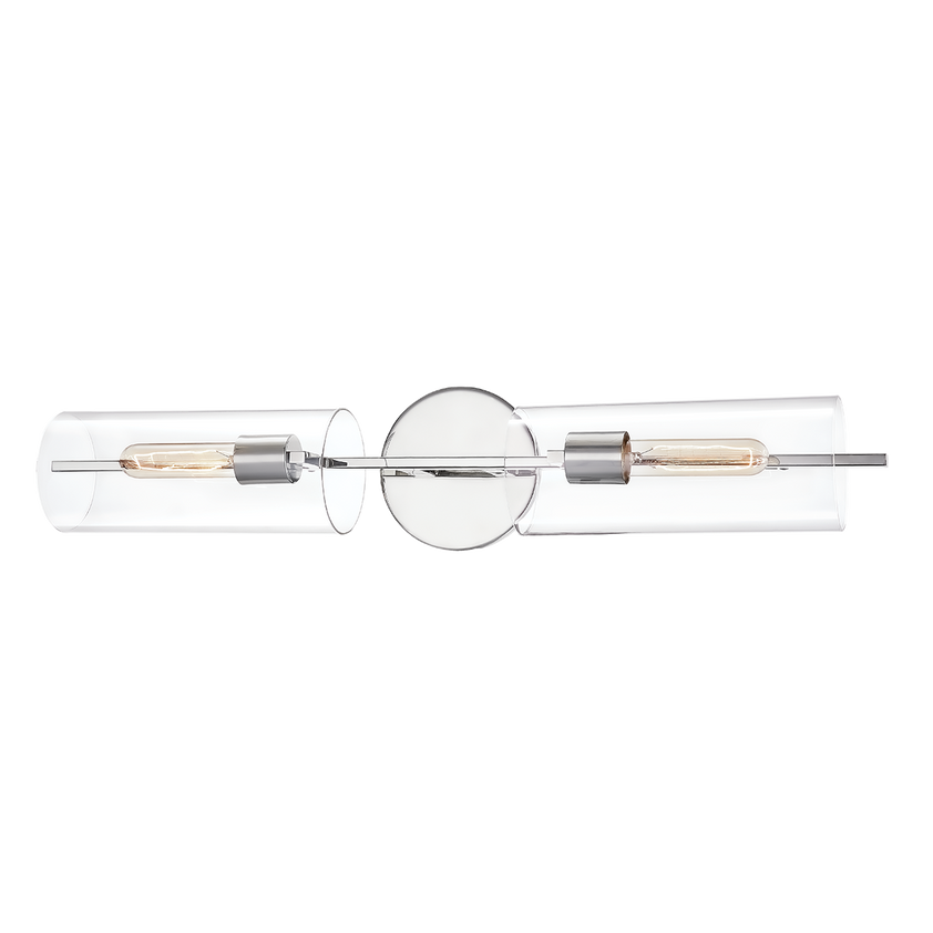 Ariel Wall Sconce 28" - Polished Nickel