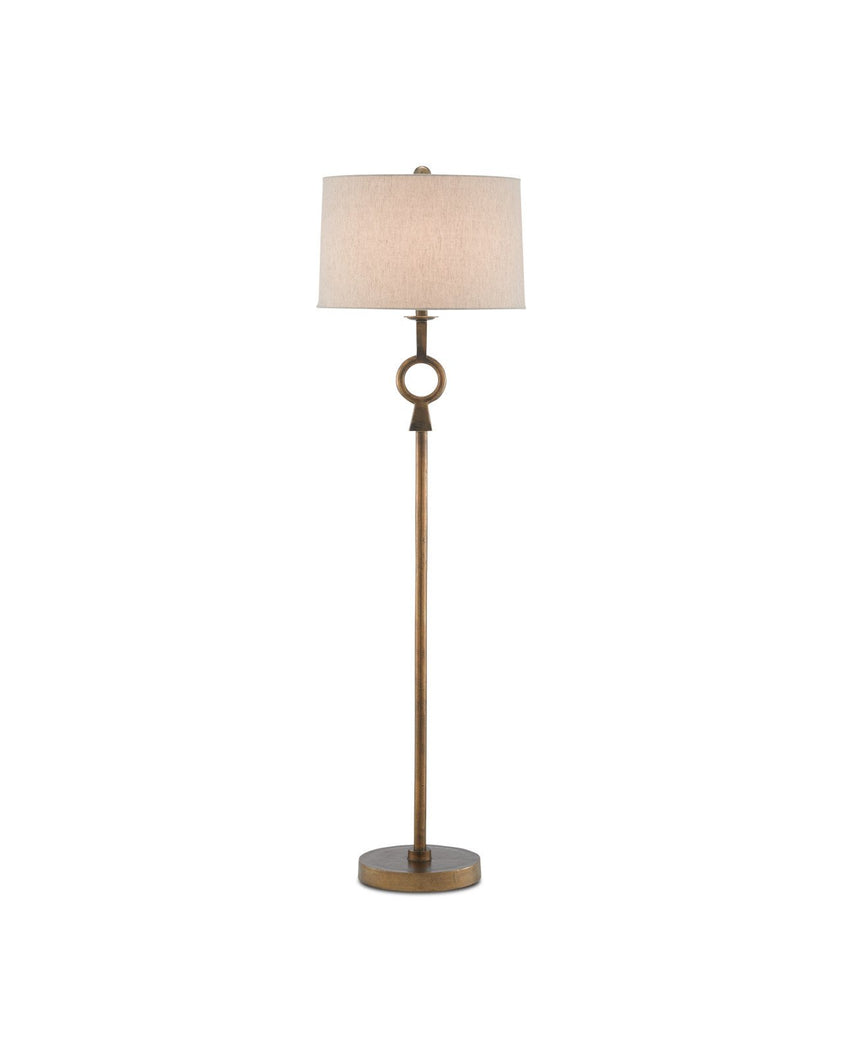 Germaine Brass Floor Lamp