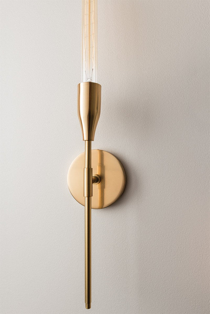 Tara Wall Sconce 23" - Aged Brass