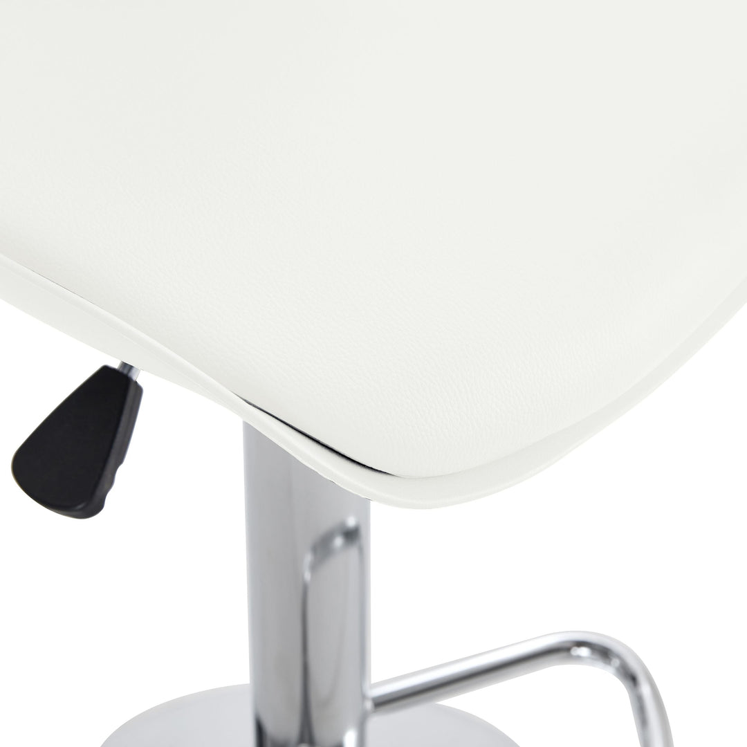 Finesse Decor Celestial Heights Adjustable - Set of Two Stools // White