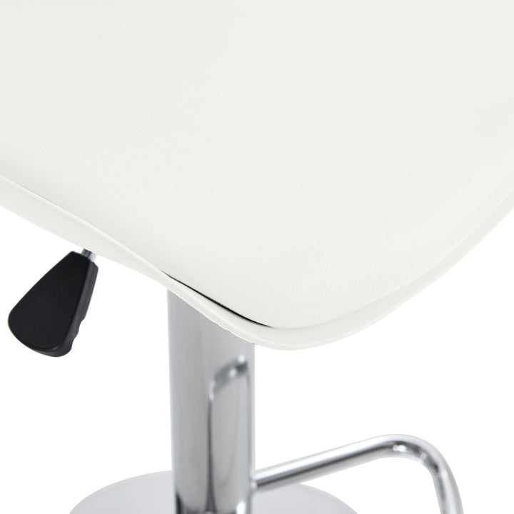 Celestial Heights Adjustable - Set of Two Stools // White