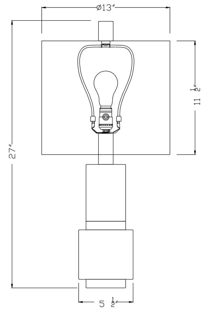 Cordelia Table Lamp by Flow Decor