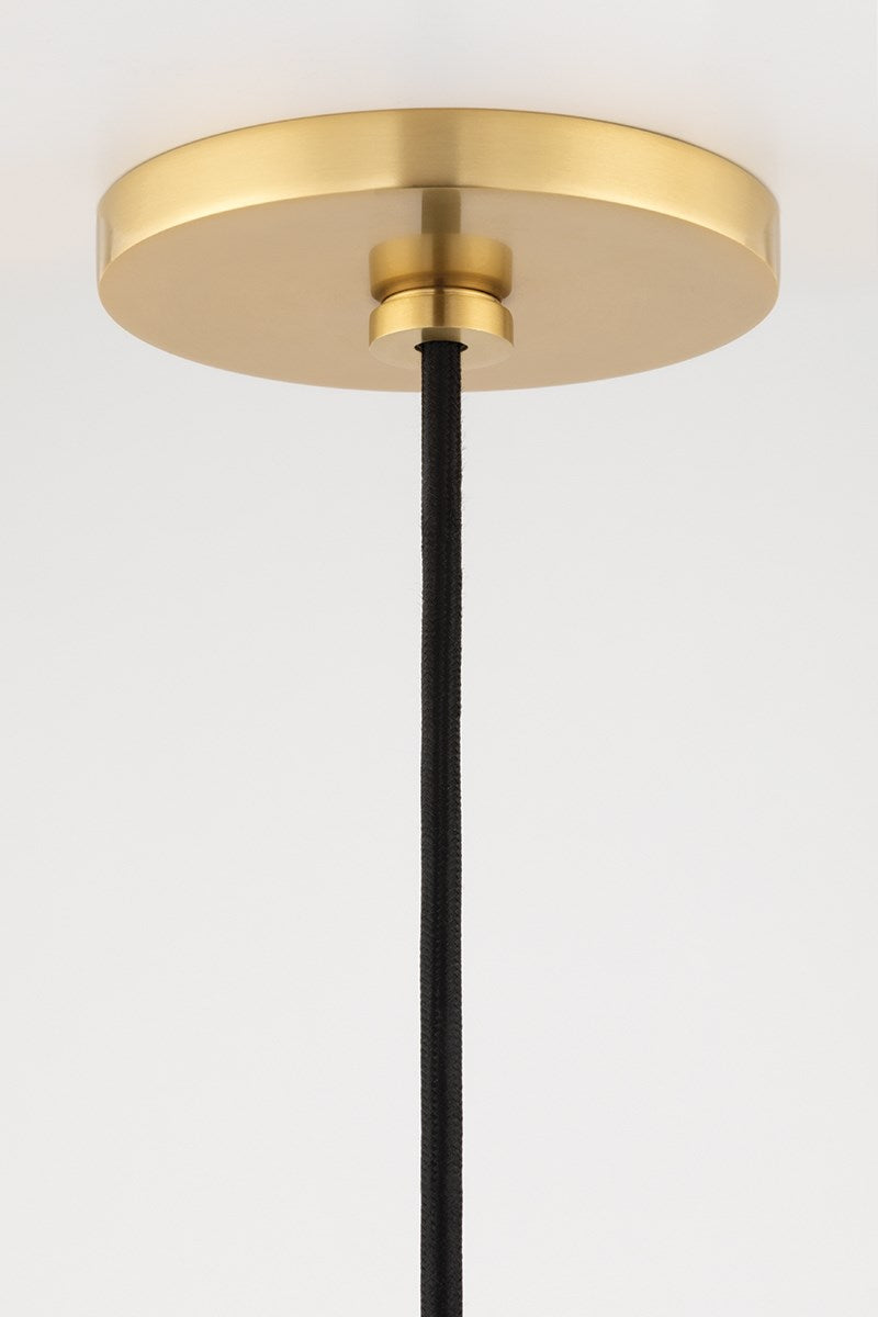 Sloan Pendant 17" - Aged Brass